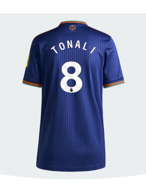 Ženski Nogometna dresi replika Newcastle United Sandro Tonali #8 Tretji 2025-26 Kratek rokav Ženski Nogometna dresi replika Newcastle United Sandro Tonali #8 Tretji 2025-26 Kratek rokav